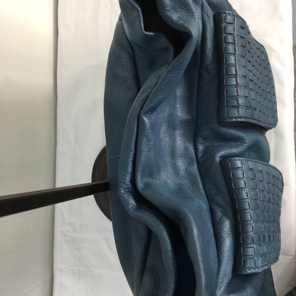 Gustto Deep Teal Shoulder Bag/Crossbody Convertible Purse GREAT Condition - Picture 8 of 13